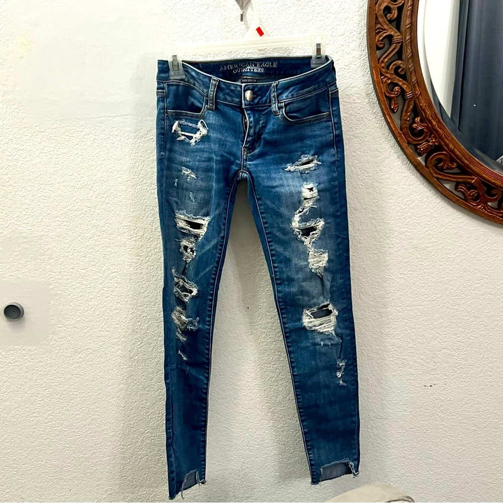 American eagle Super low jegging
